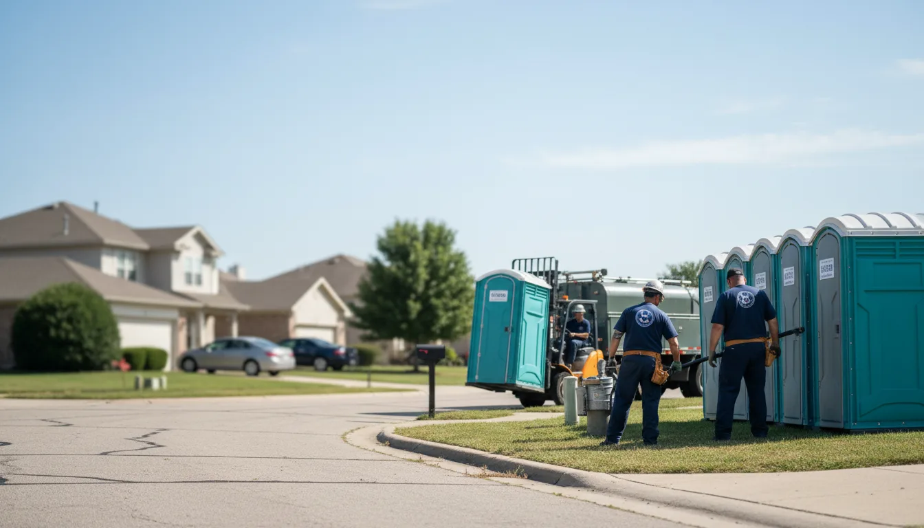 Porta Potty Rental in Honey Grove, TX near me